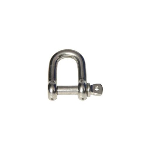 Sjakkel rustfri kort 6mm